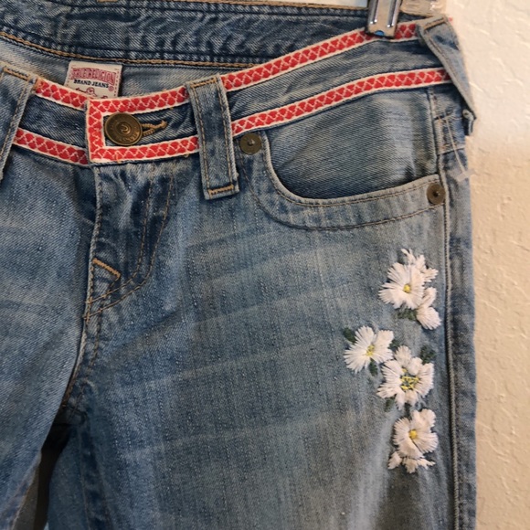 NWOT True Religion Bell Bottom Jeans Size 26 - Picture 2 of 9